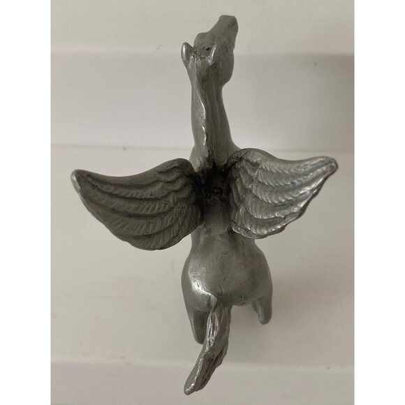 Rawcliffe Pewter Winged Horse Pegasus Bunny Rabbit Figurines Lot of 3 VTG - Picture 4 of 11
